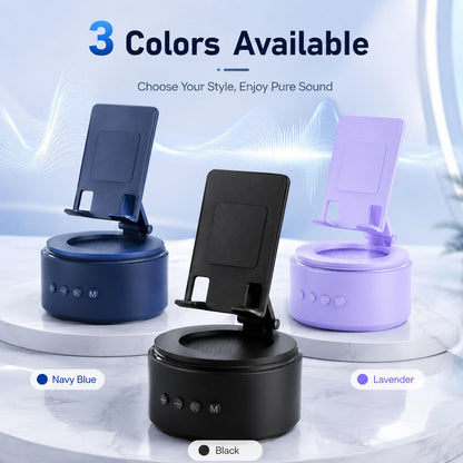 ZAPUVO Gifts for Men Dad, Bluetooth Speaker with Phone Stand, Christmas Anniversary for Men - Birthday Gifts for Him Husband Boyfriend, Wireless Speaker Phone Holder for Home Office Desk Use - Available at All In One Marketplace Canada