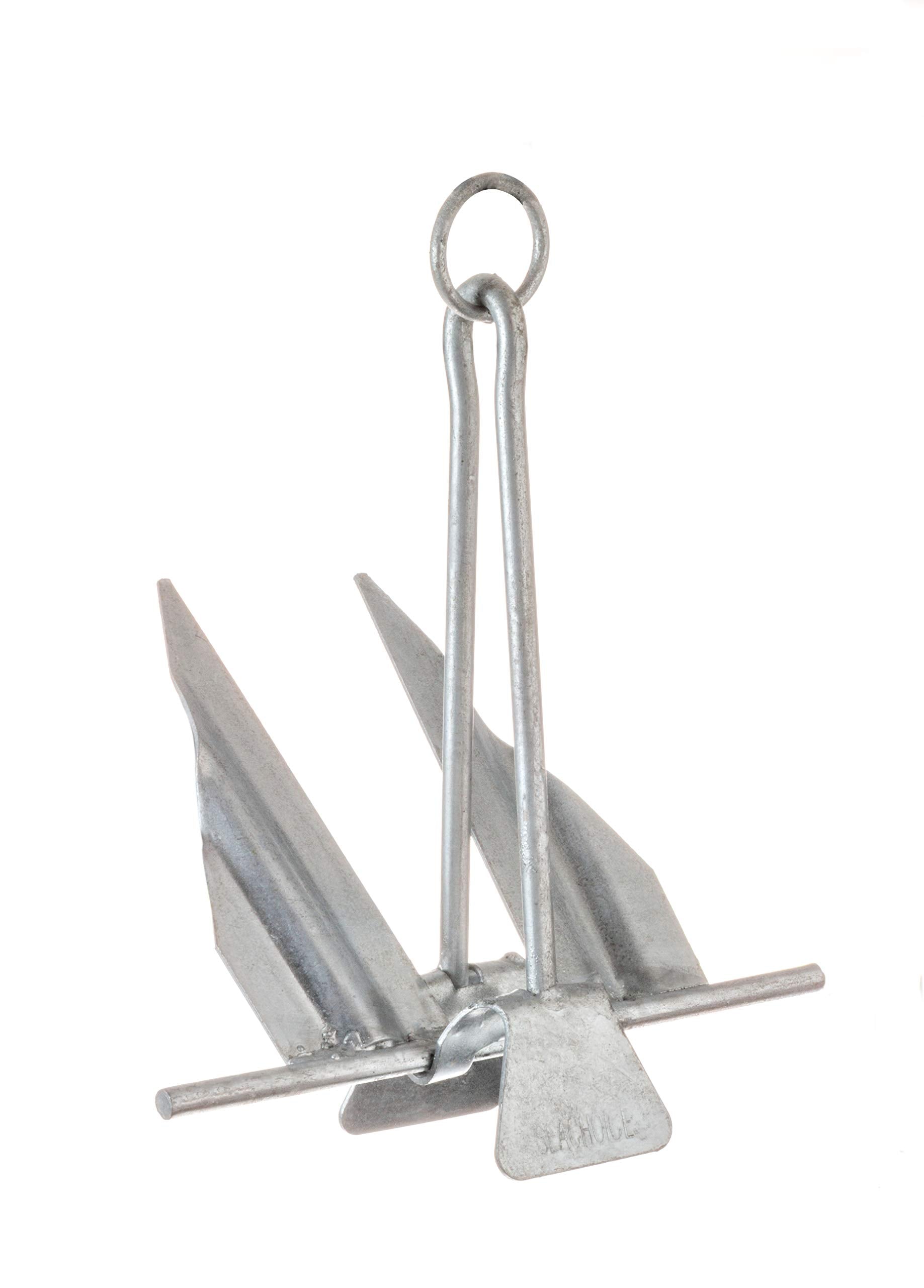 Seachoice Utility Anchor w/Slip Ring, Size 7E, Galvanized Steel SEACHOICE