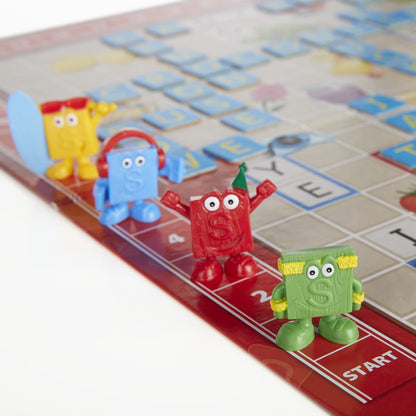 Hasbro Gaming Scrabble Junior Board Game | 2-4 Players | Family Educational Word Games for Kids | Back to School Gifts for Classroom | Ages 5+ Hasbro Gaming