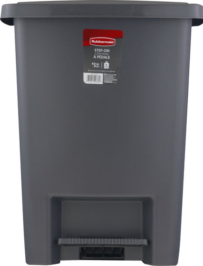 Rubbermaid 31.2L Step on Wastebasket (FG284187CYLND) 🍁 All In One Marketplace Canada