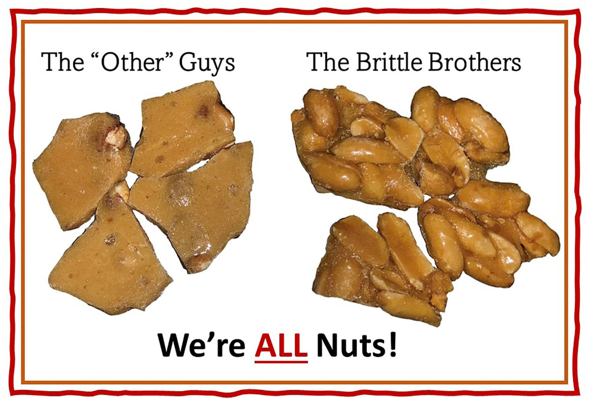 Brittle Brothers Peanut Brittle - 5 oz Gift Bag - Gourmet Candy 🍁 All In One Marketplace Canada