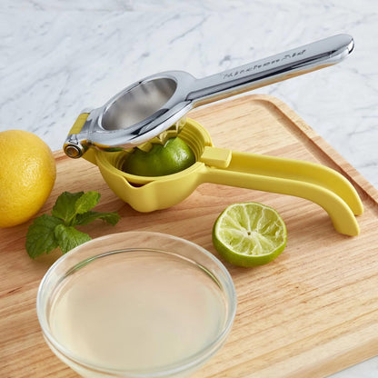 KitchenAid - Citrus Press, Manual Lemon Squeezer Juicer for Lemon, Lime & Orange, Handheld Juicer, Easy Squeeze, Maximum Juice Extraction & Dishwasher Safe - Available at All In One Marketplace Canada