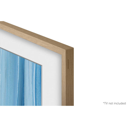 SAMSUNG 65-inch The Frame Customizable Bezel - Modern Teak (VG-SCFH65TKBZA) [Canada Version] (Compatible with All Frame Models 2021 Onwards)