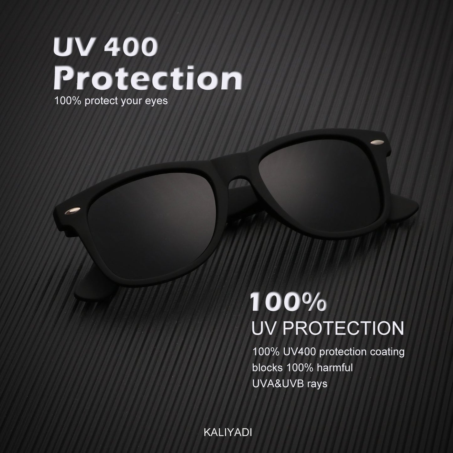 KALIYADI Polarized Sunglasses for Men and Women Unisex Sun glasses UV Blocking Lightweight