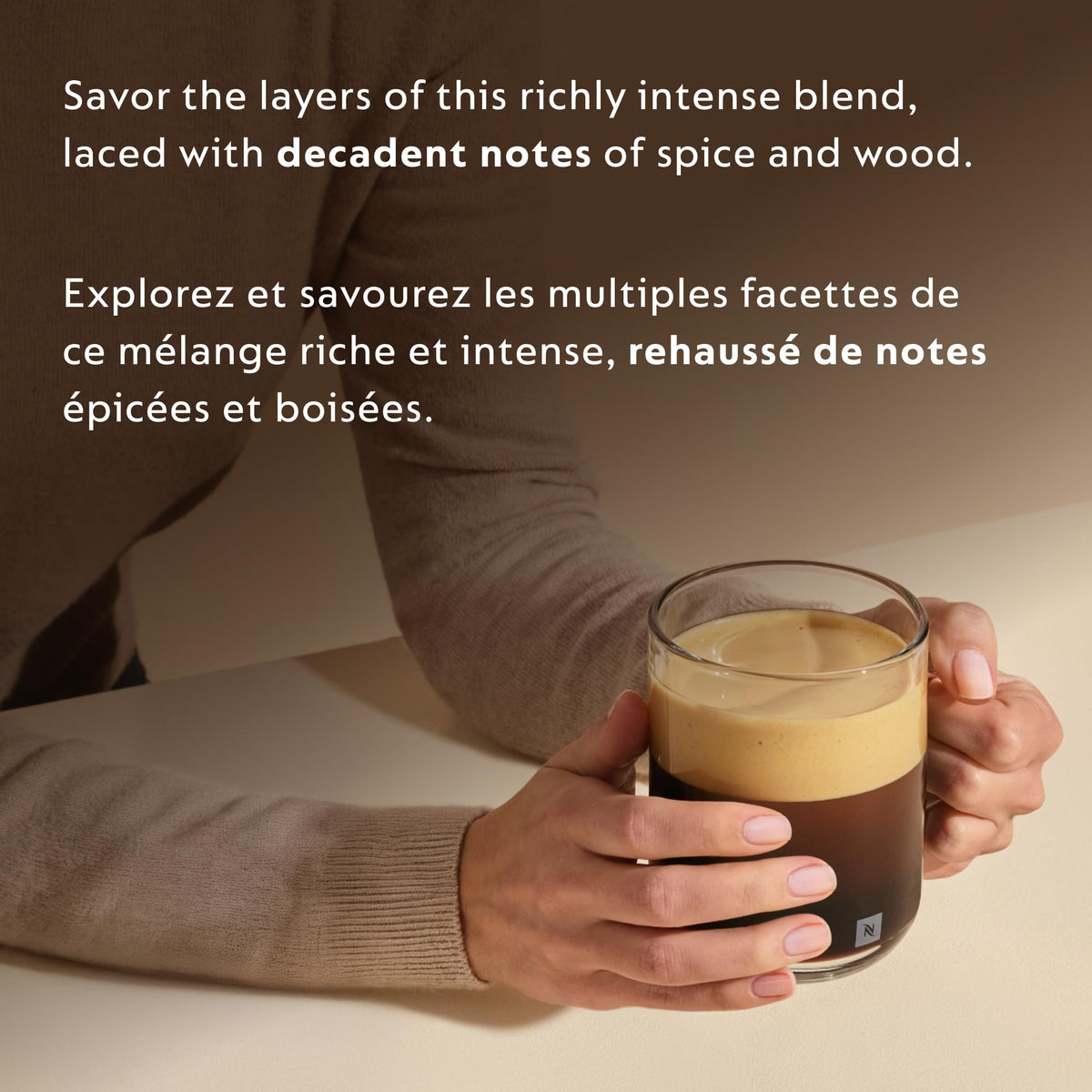 Nespresso Vertuo Stormio Coffee Pods, Dark Roast, Intensity 8, 60 Pods