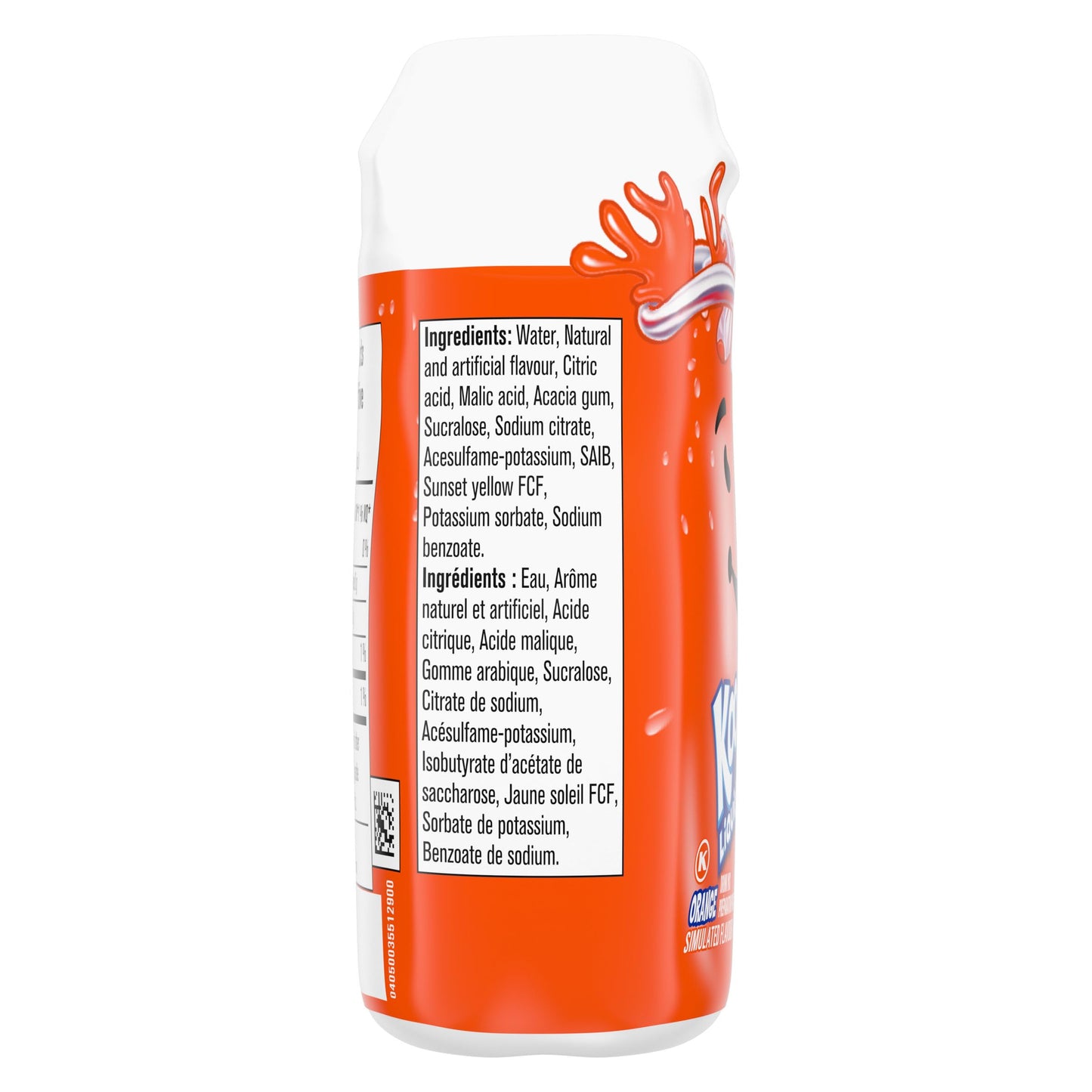 Kool-Aid Orange Liquid Drink Mix, 48 mL Bottle (Pack of 12)
