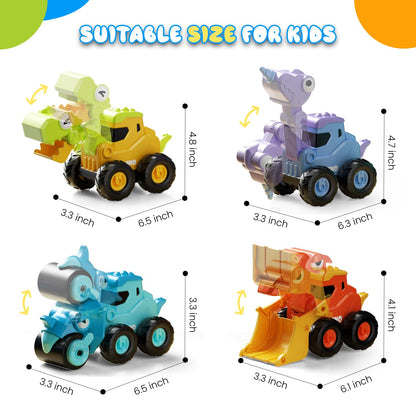 Dimoarch Press and Go Dinosaur Truck Toys for 1 2 3 Year Old Boys 🍁 All In One Marketplace Canada