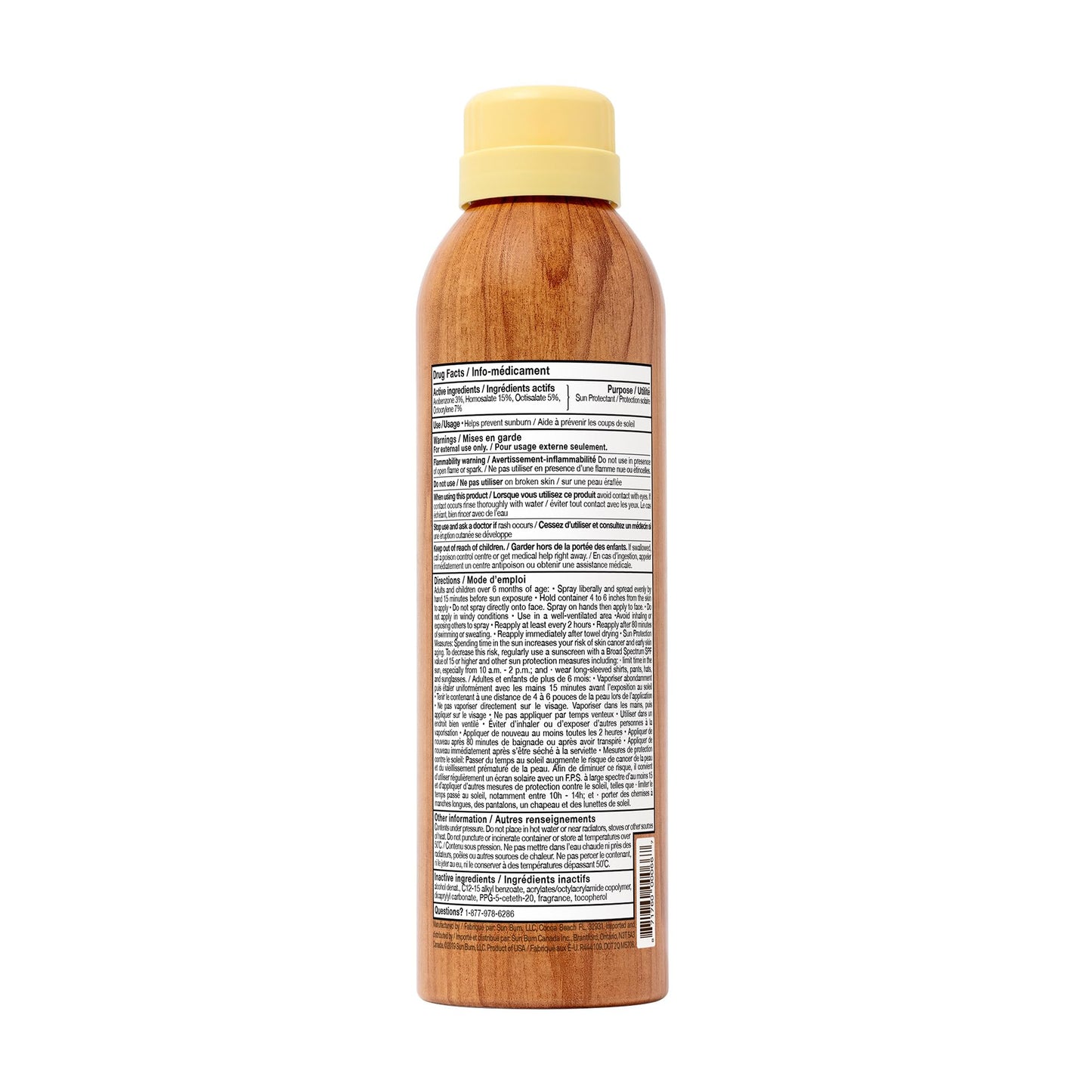 Sun Bum Original SPF 50 Sunscreen Spray, Vegan and Reef Friendly (Octinoxate & Oxybenzone Free) Broad Spectrum Moisturizing UVA/UVB Sunscreen with Vitamin E, 6 oz