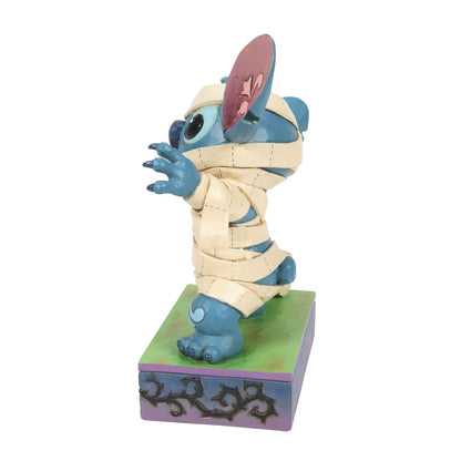 Figurine Enesco Disney Traditions par Jim Shore Lilo et Stitch en costume de momie pour Halloween, 15,9 cm, multicolore