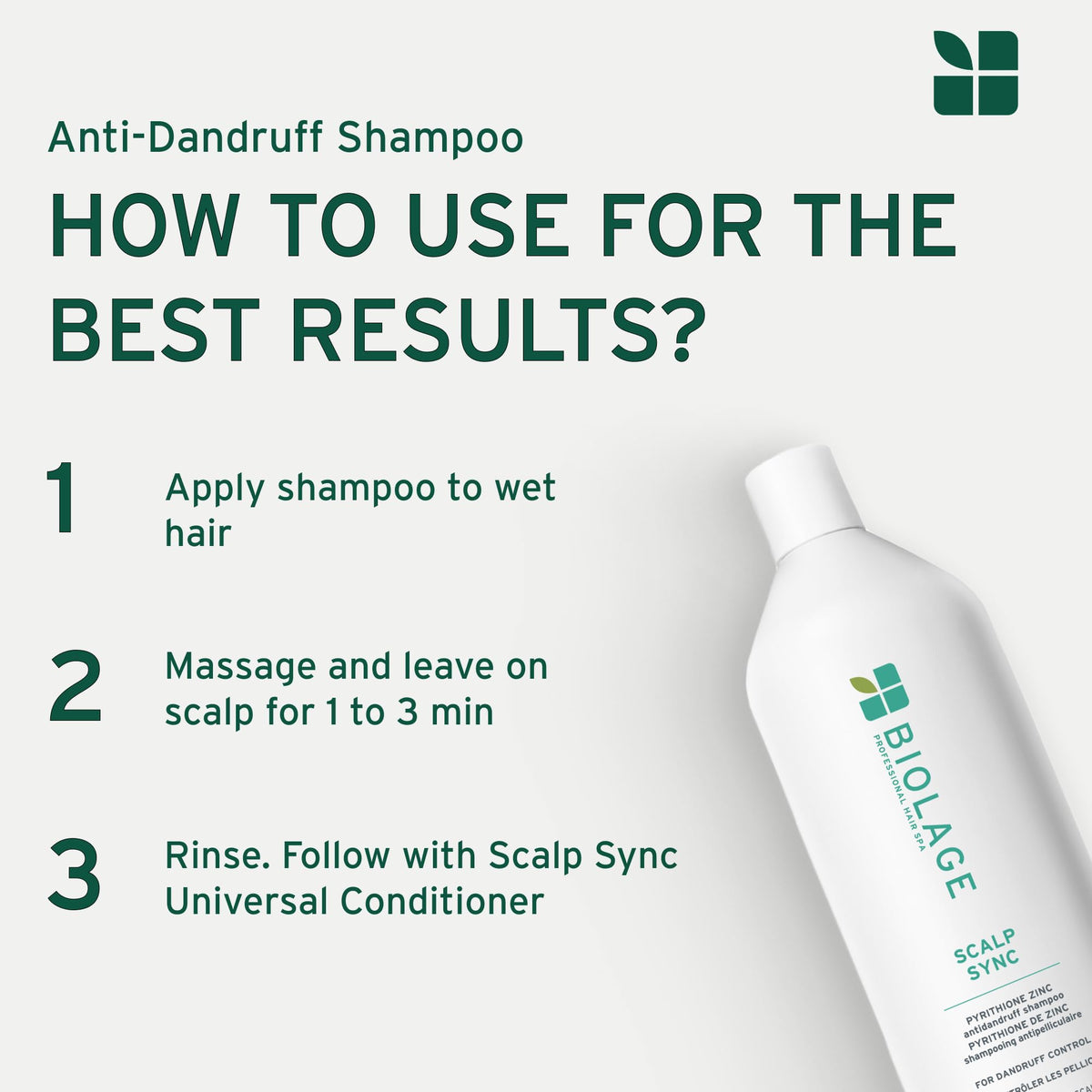 Biolage Scalp Sync Anti-Dandruff Shampoo