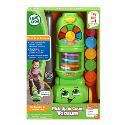 LeapFrog Pick Up and Count Vacuum, Green LeapFrog