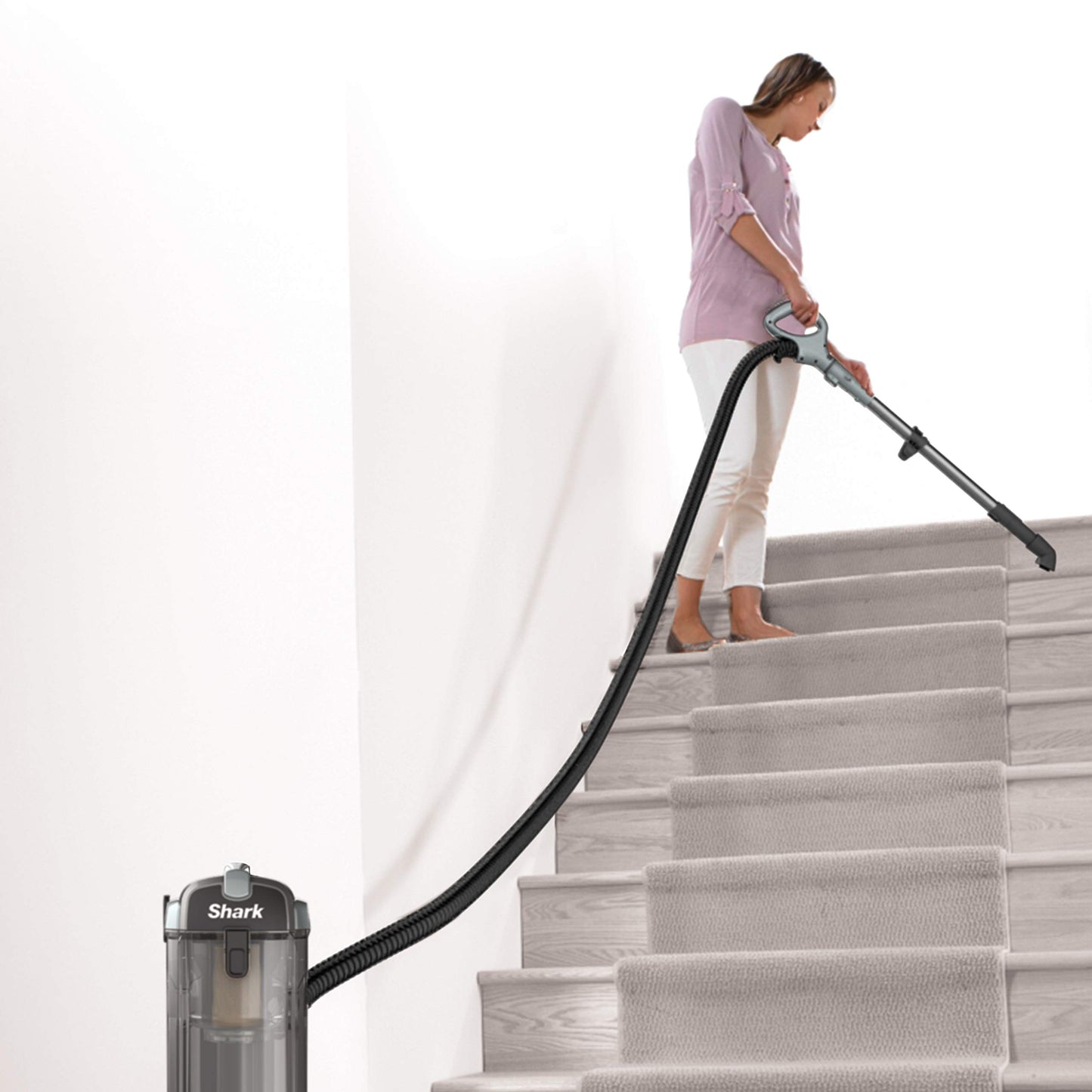 Shark Navigator Self-Cleaning Brushroll Pet Upright Vacuum (ZU62C) - Canadian Version, 35 x 30.3 x 77 cm - Available at All In One Marketplace Canada