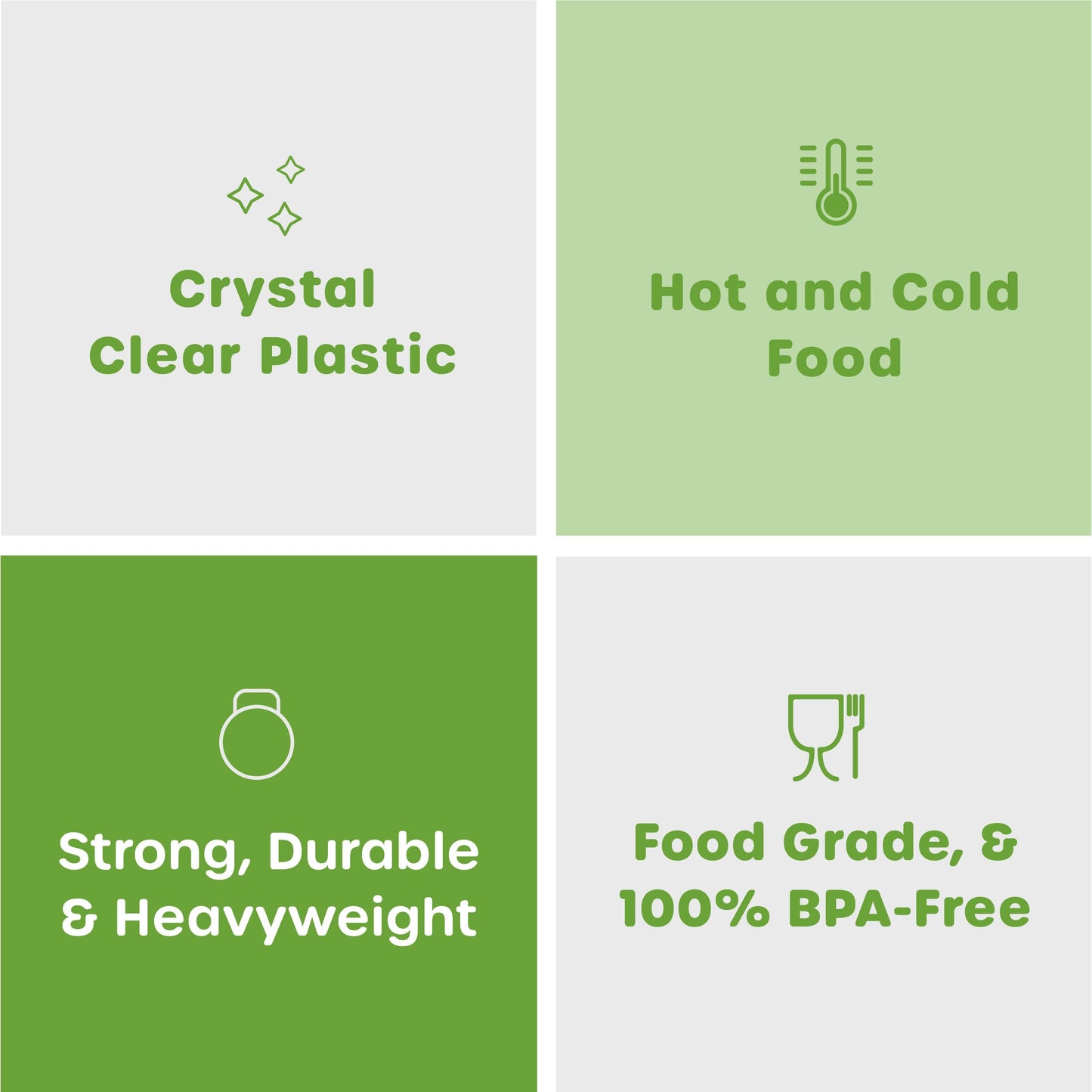 GUSTO [300 Pack] Heavyweight Clear Forks with Engraved Design - Reusable, Sturdy Cutlery Set for Parties, Weddings, and Events - Formerly Comfy Package - Available at All In One Marketplace Canada