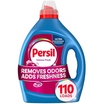 Persil 2X Concentrated Laundry Detergent, Intense Fresh, 2.43L/110 Loads - Available at All In One Marketplace Canada