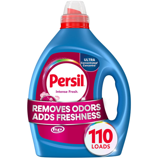 Persil 2X Concentrated Laundry Detergent, Intense Fresh, 2.43L/110 Loads - Available at All In One Marketplace Canada