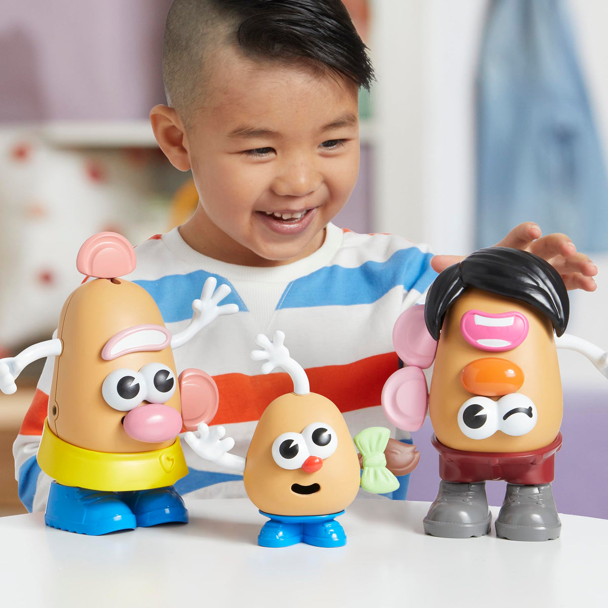 Potato Head Create Your Potato Head Family Set with 44 Parts and Pieces, Creative Toddler and Preschool Toys for 2 Year Old Girls and Boys and Up