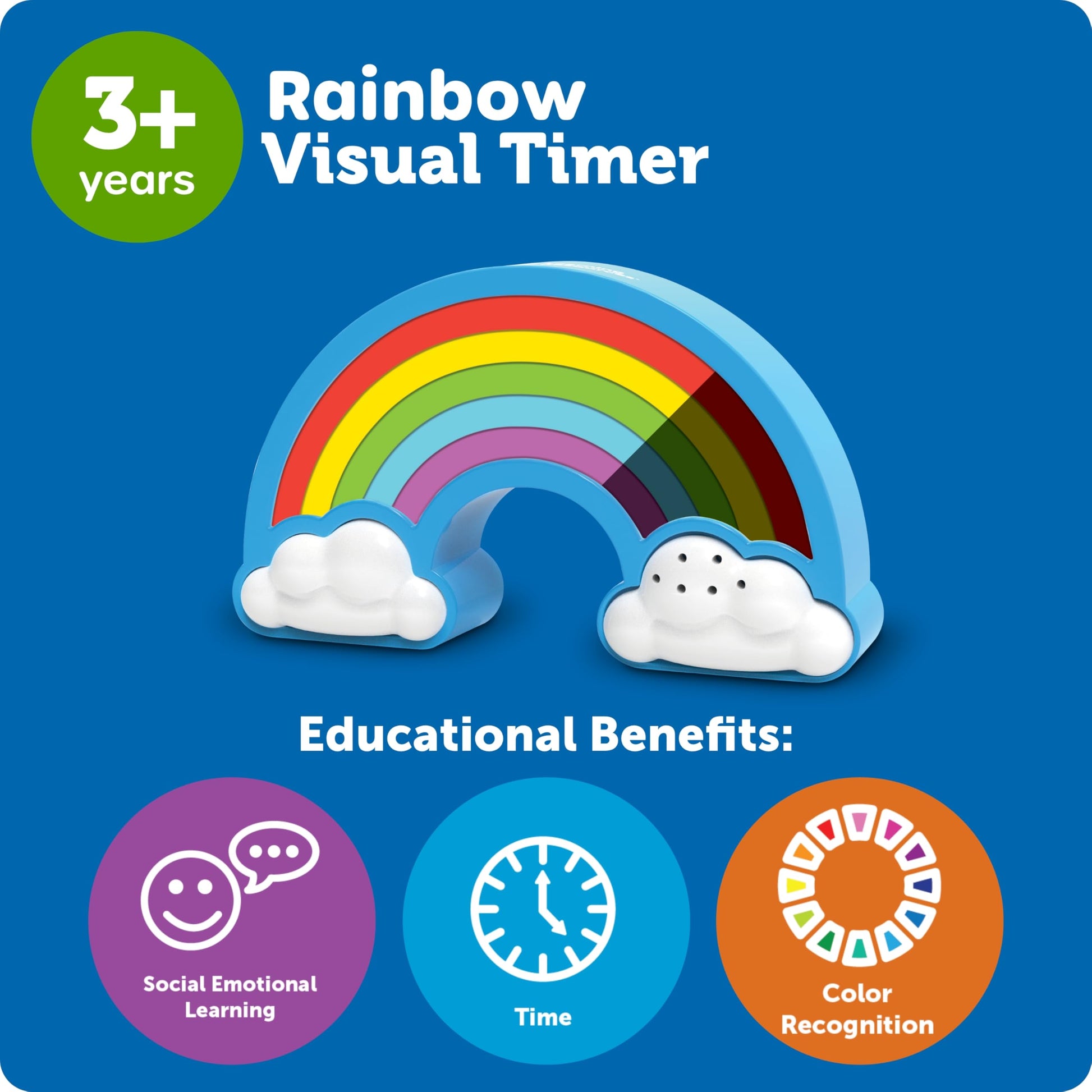 Learning Resources Rainbow Visual Timer Learning Resources