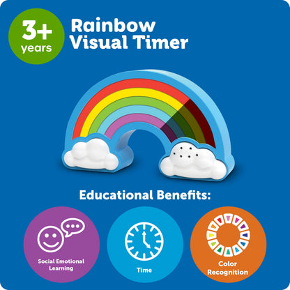 Learning Resources Rainbow Visual Timer Learning Resources