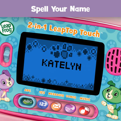 Leapfrog 2-in-1 LeapTop Touch Pink (English Version)