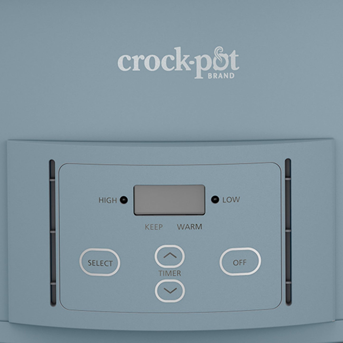 Crock-Pot Design Series 7-Quart Programmable Slow Cooker, Morning Haze Blue - Available at All In One Marketplace Canada