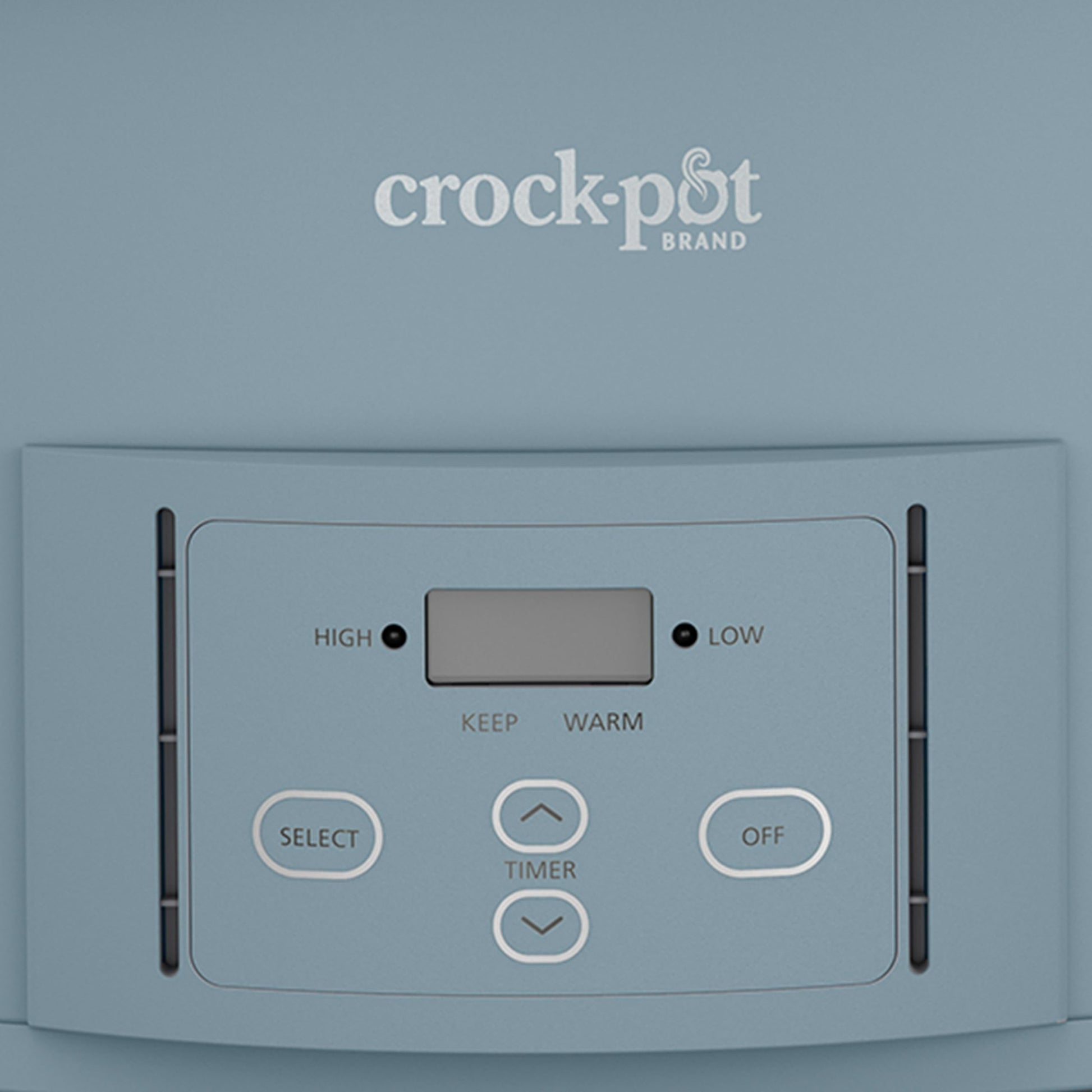 Crock-Pot Design Series 7-Quart Programmable Slow Cooker, Morning Haze Blue - Available at All In One Marketplace Canada