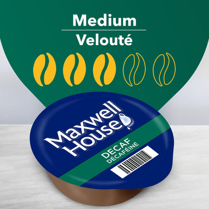 Maxwell House Decaf Coffee T-Discs for Tassimo – 70 Single Serve Pods (5 Pack)