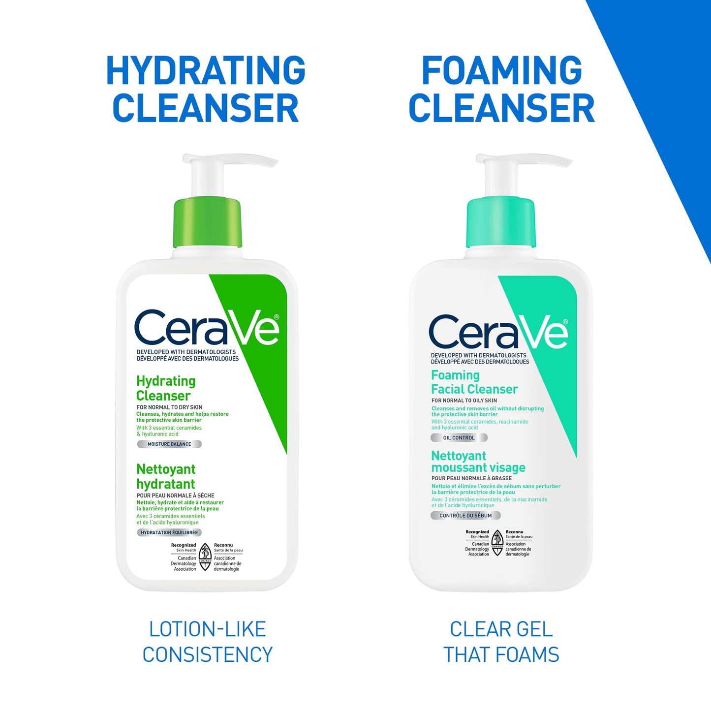 CeraVe Hydrating Face Wash, Daily, Gentle Moisturizing Non-Foaming Facial Cleanser for Men & Women with Hyaluronic Acid, Ceramides, Glycerin. Suitable for Dry & Sensitive Skin, Fragrance-Free, 473ML