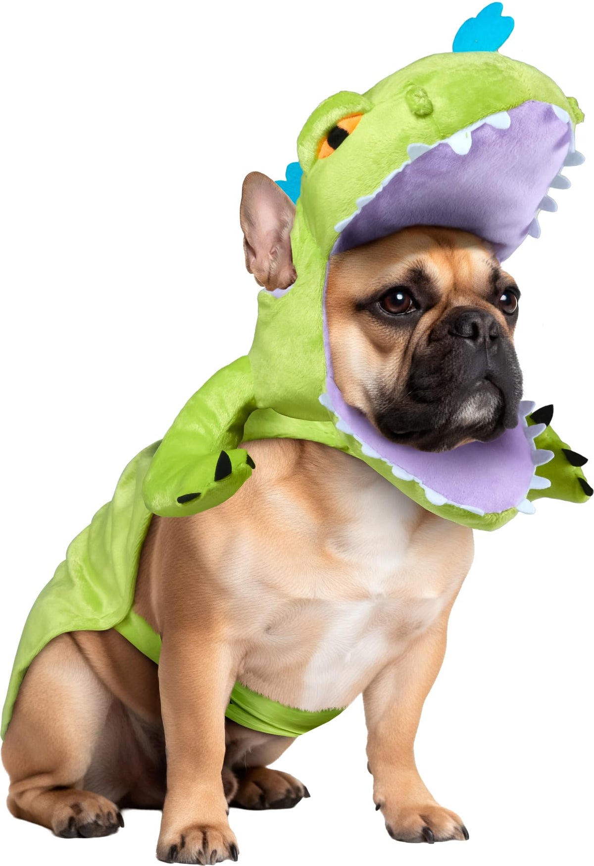 Costume pour animal de compagnie Reptar des Razmoket de Nickelodeon par Rubies, petit, pour fêtes à thème et Halloween, comme illustré, petit (paquet de 1)
