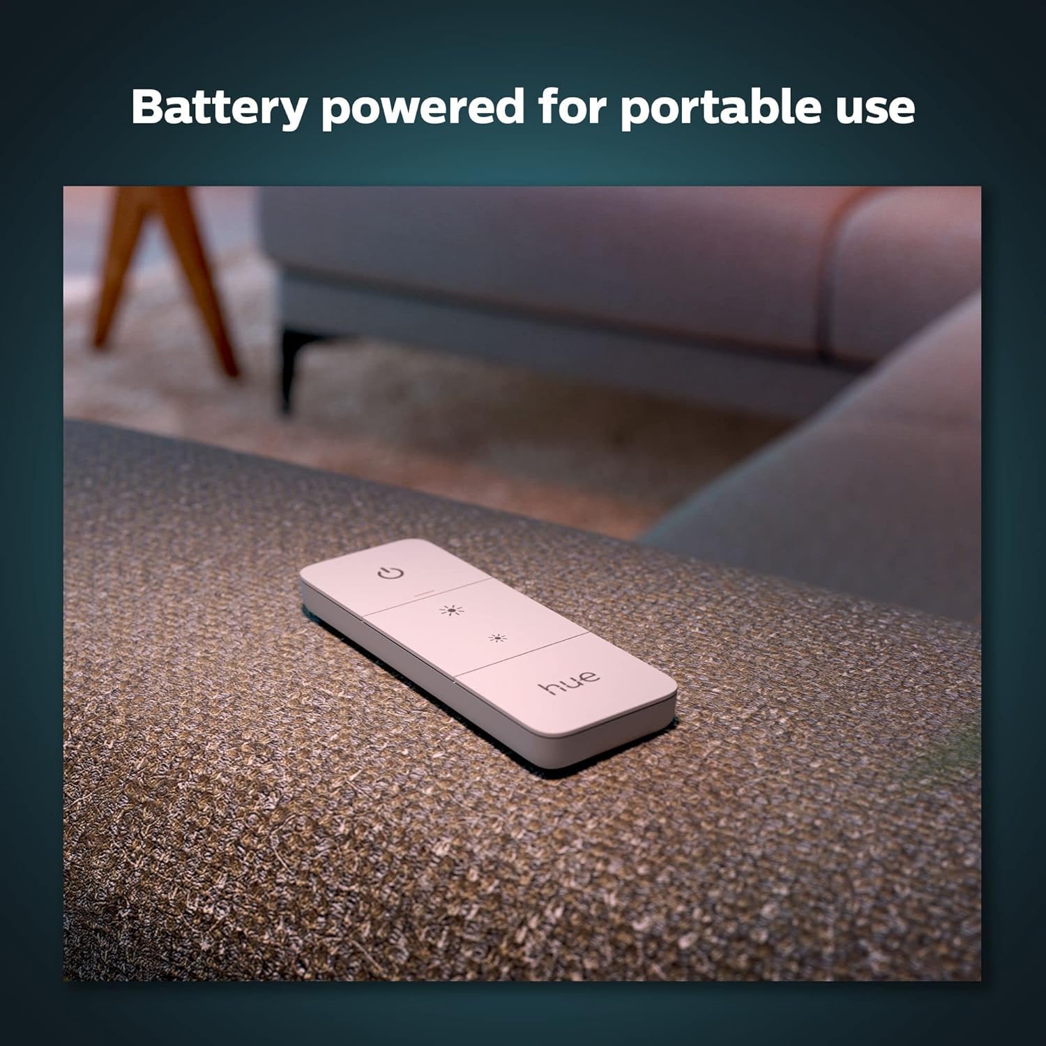Philips Hue Smart Dimmer Switch with Remote, White - 1 Pack - Turns Hue Lights On, Off, Dims or Brightens - Requires Hue Bridge - Easy, No-Wire Installation - Available at All In One Marketplace Canada