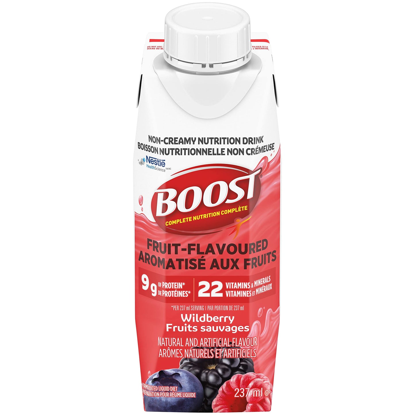 Boost Fruit Flavoured Drink Variety Pack, 237ml, 24 count - Available at All In One Marketplace Canada