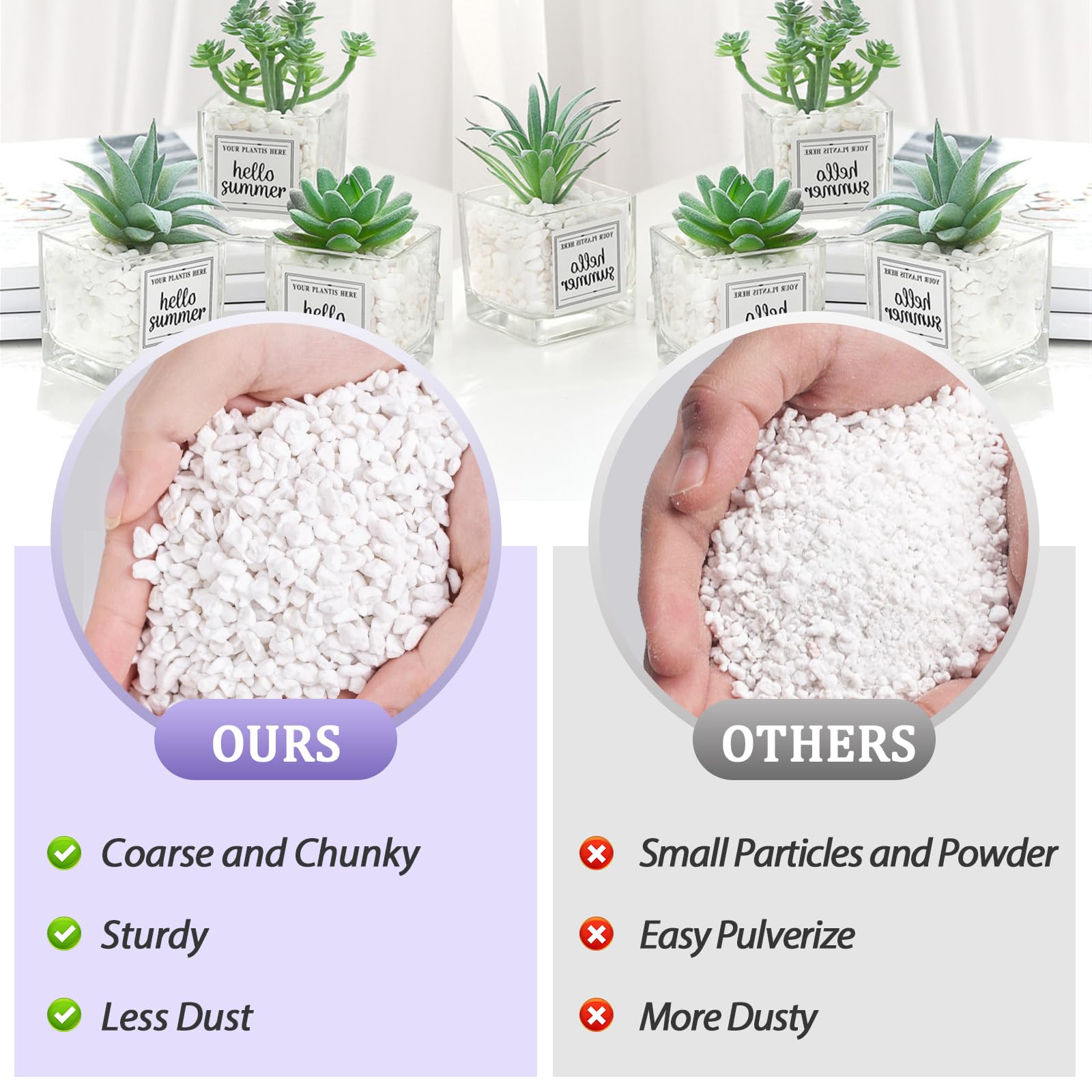 Riare 10 litres Organic Perlite for Plants - Horticultural Perlite Soil Amendment for Plants Potting Mix, Improve Root Growth, Drainage and Ventilation - Available at All In One Marketplace Canada