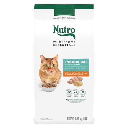 Nutro Wholesome Essentials Adult Dry Cat Food, Chicken Flavour, 2.27kg