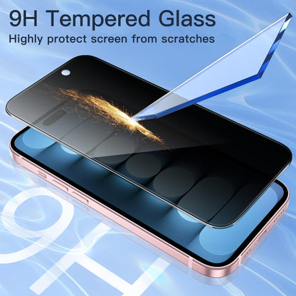 JETech Privacy Screen Protector for iPhone 15, 2-Pack