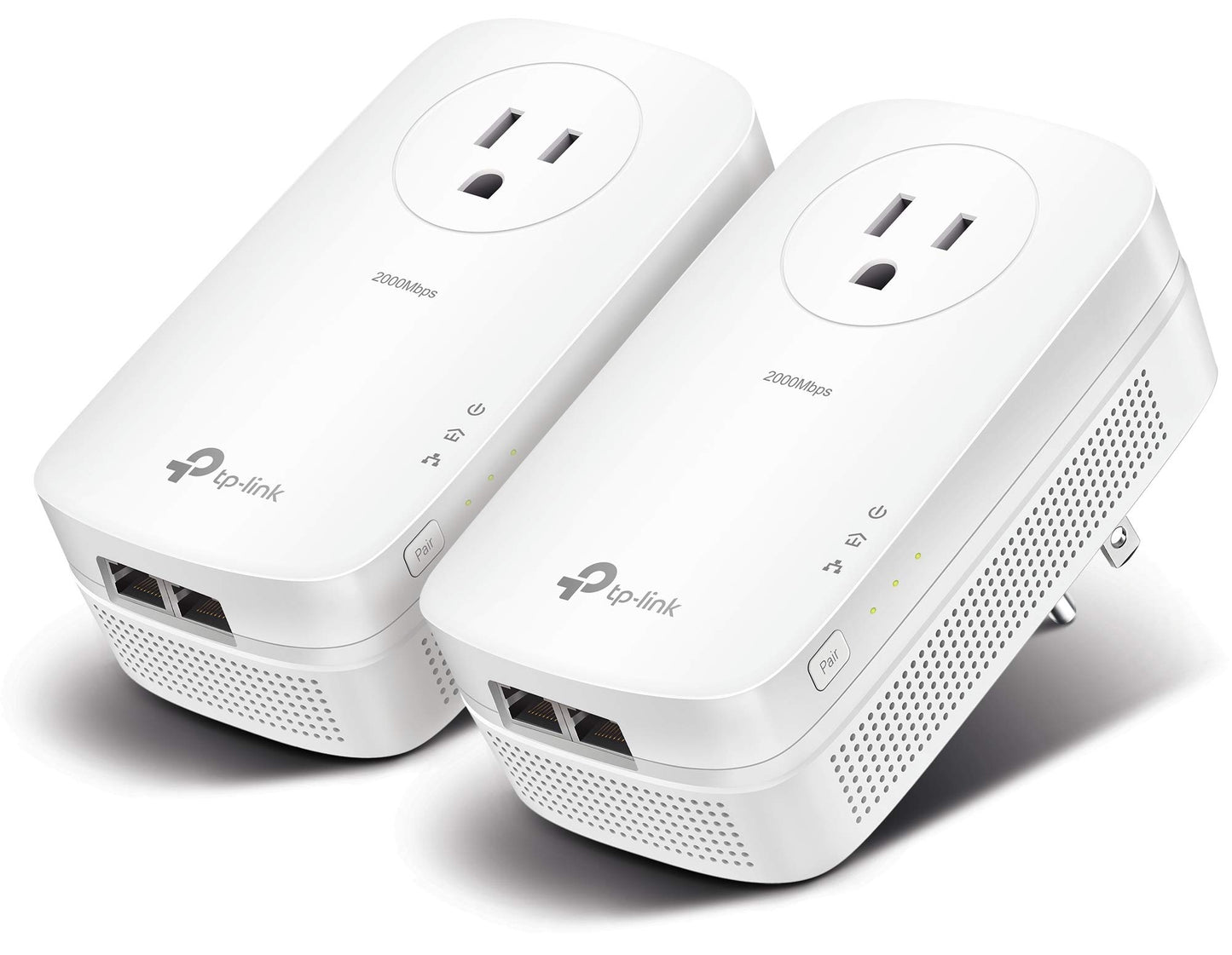 TP-Link AV2000 Powerline Adapter (TL-PA9020P KIT) – 2 Gigabit Ports, Passthrough, Ethernet Over Power, Plug&Play, Noise Filtering, Ideal for Gaming 🍁 All In One Marketplace Canada