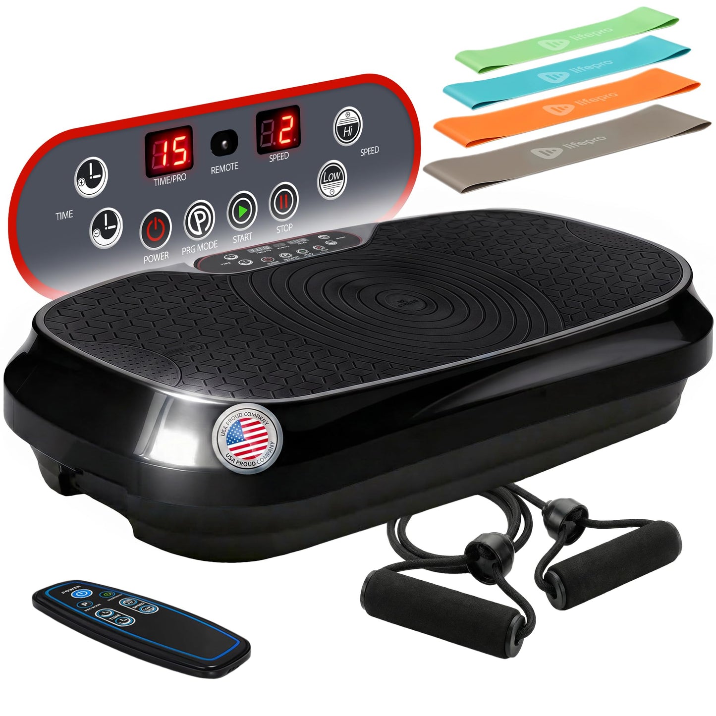 Lifepro Waver Mini Vibration Plate Exercise Machine, Compact & Powefull LifePro