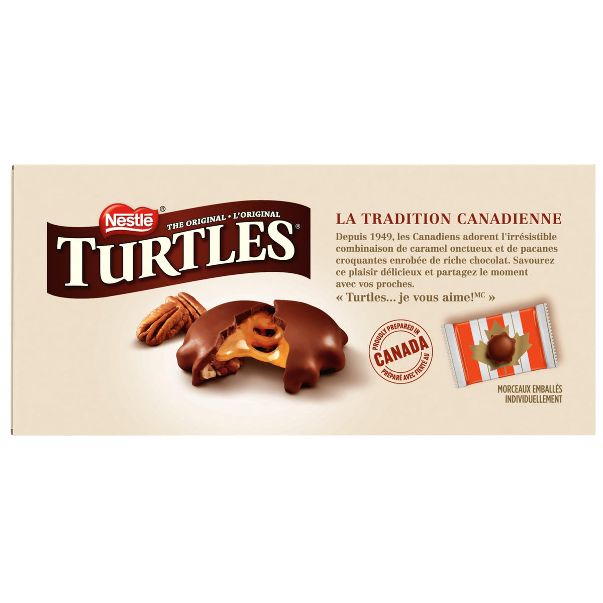 TURTLES Gift Box, Caramel, Pecans & Chocolate, 600 g 🍁 All In One Marketplace Canada