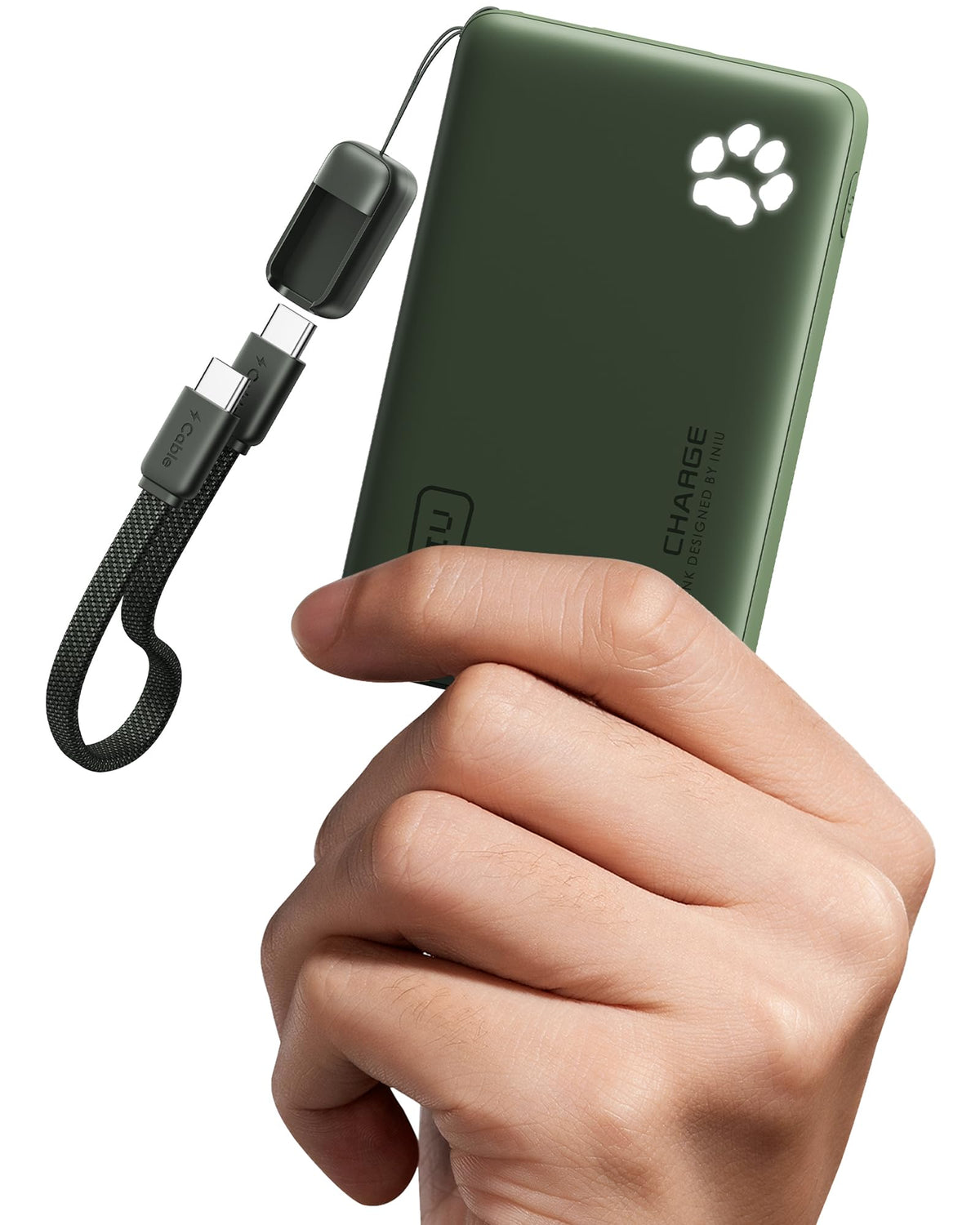INIU 45W Fast Charging Power Bank, Smaller 10000mAh Travel Portable Charger