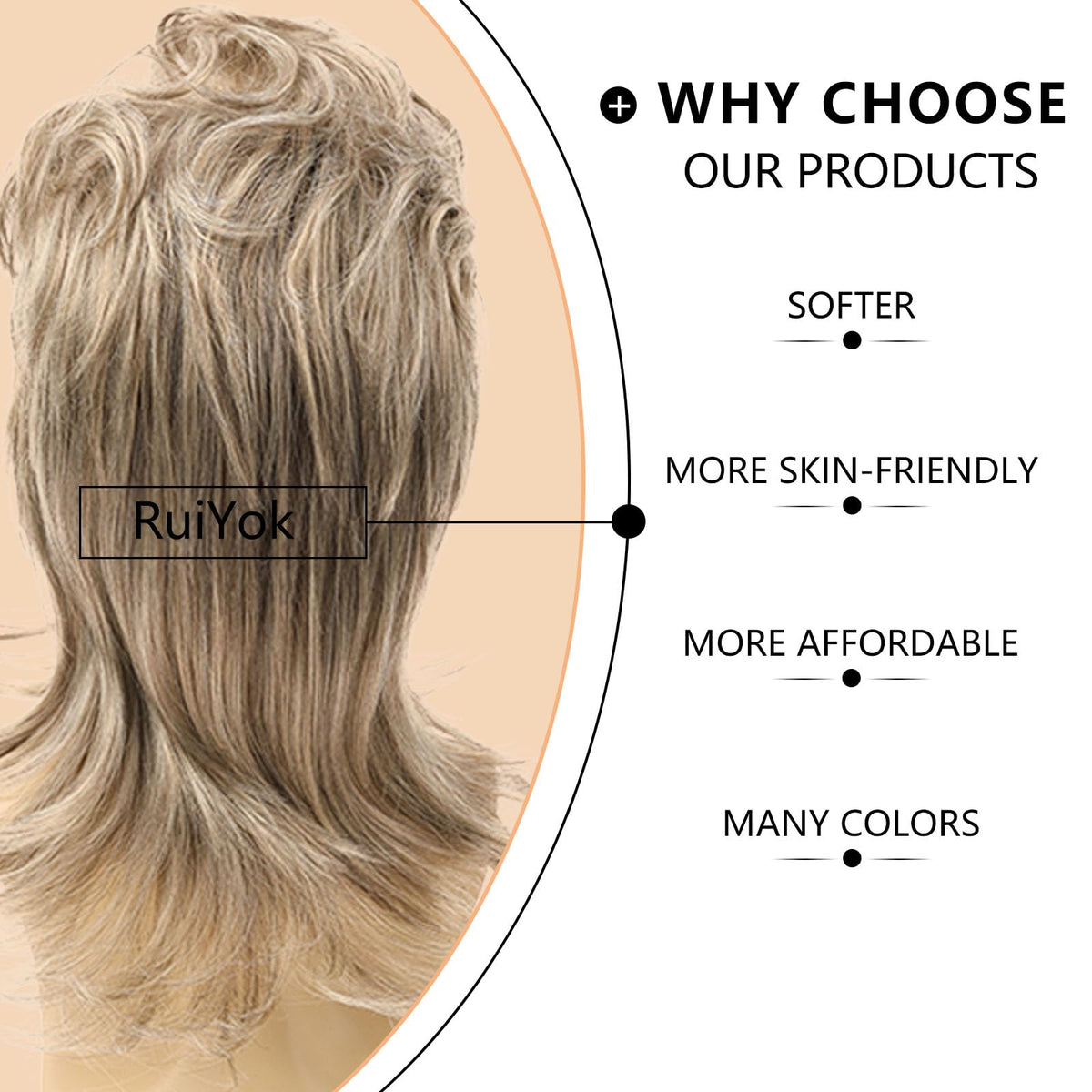 Wigs for Men 80s Costumes Fancy Party Accessory Cosplay Wig Men's wig punk heavy metal shawl curly hair holiday wig (Blonde) 🍁 All In One Marketplace Canada