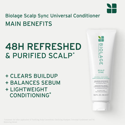 Biolage Scalp Sync Universal Conditioner for All Scalp Types