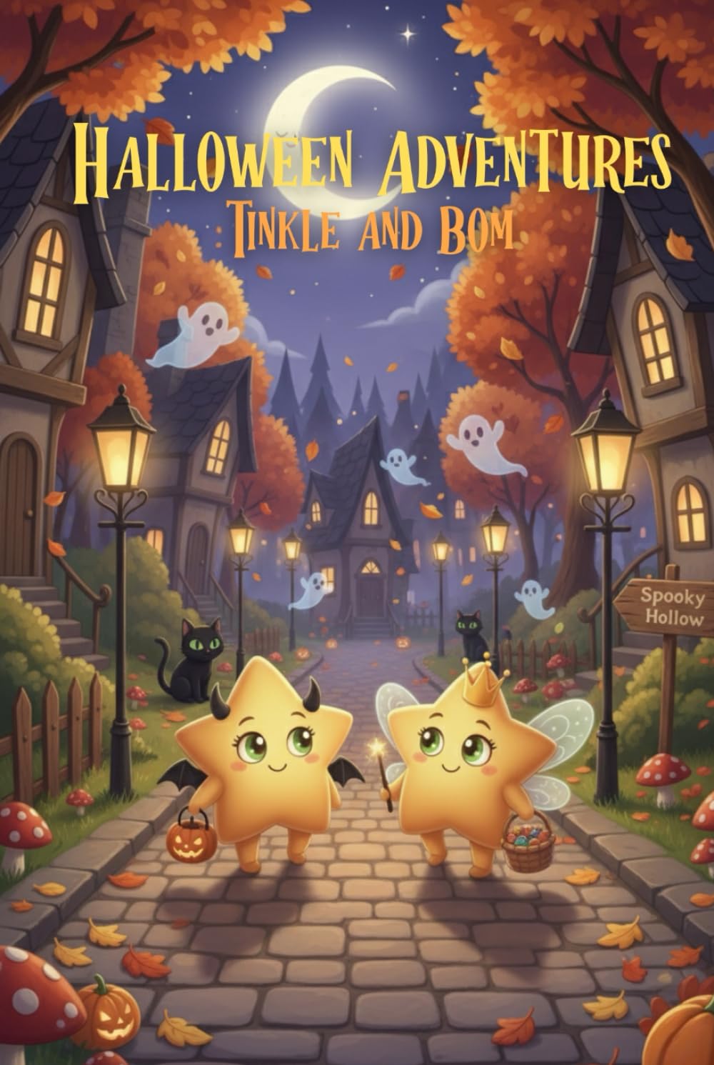 L'aventure d'Halloween de Tinkle et Bom