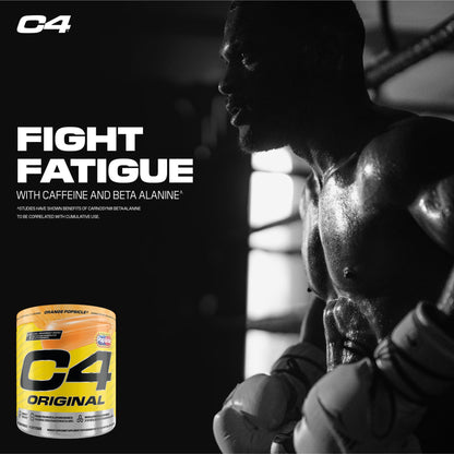 Cellucor C4 Original Pre Workout Powder - Sugar Free Preworkout Energy for Men & Women - 150mg Caffeine, Beta Alanine, Creatine - Orange Popsicle, 60 Servings Cellucor