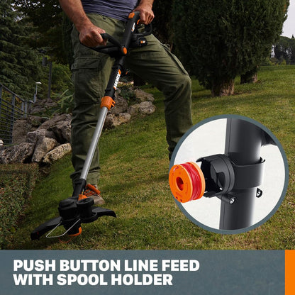 WORX WG170.2 20V Power Share GT Revolution 12" Cordless String Trimmer (Battery & Charger Included) Worx