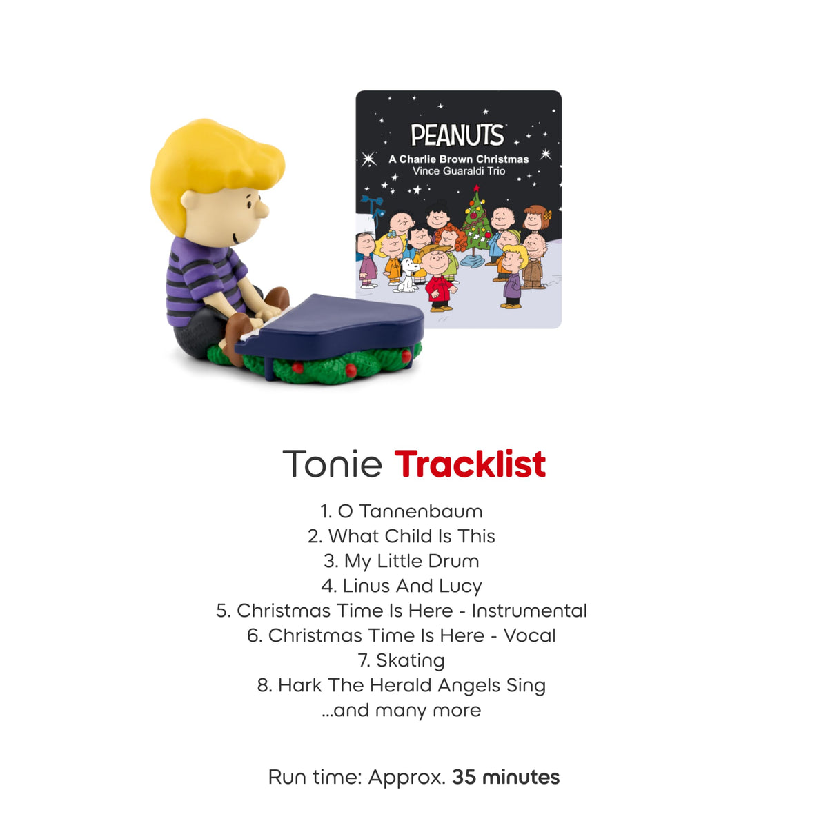 Tonies Peanuts: A Charlie Brown Christmas (Vince Guaraldi Trio) Audio Toy Figurine 🍁 All In One Marketplace Canada