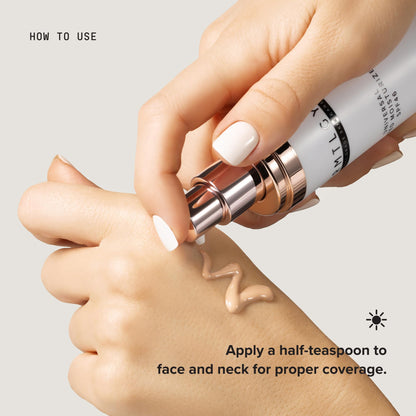DRMTLGY Anti-Aging Tinted Moisturizer SPF 46 – Sheer Face Sunscreen & Lightweight Makeup with Broad Spectrum UV Protection – Hydrating Skin Care & Face Moisturizer – FSA HSA Eligible (1.7 oz) - Available at All In One Marketplace Canada