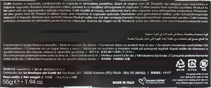 100 Lungo Espresso Capsules for Nespresso OriginalLine Machines