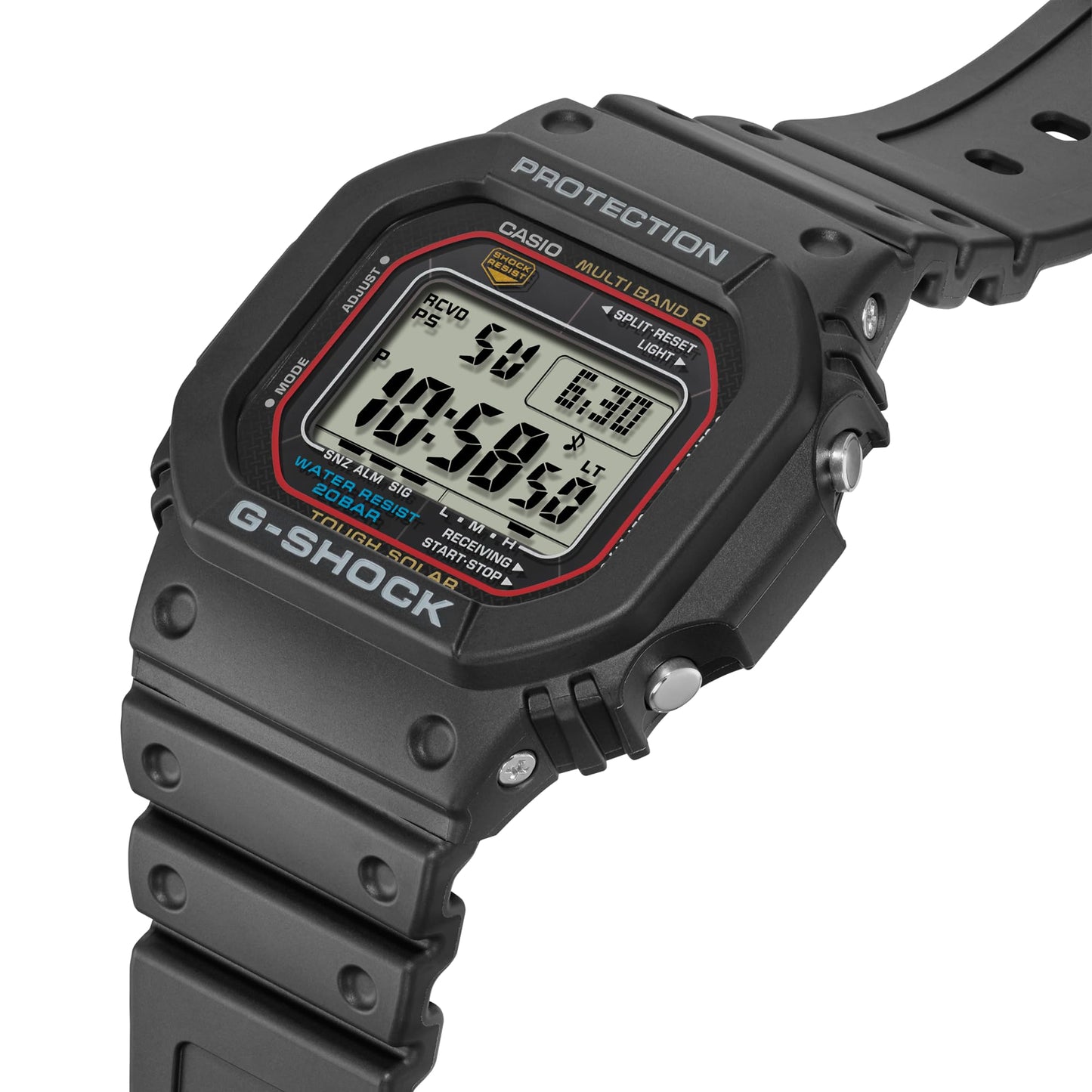 Casio G-Shock GWM5610-1 Men's Solar Black Resin Sport Watch - Available at All In One Marketplace Canada