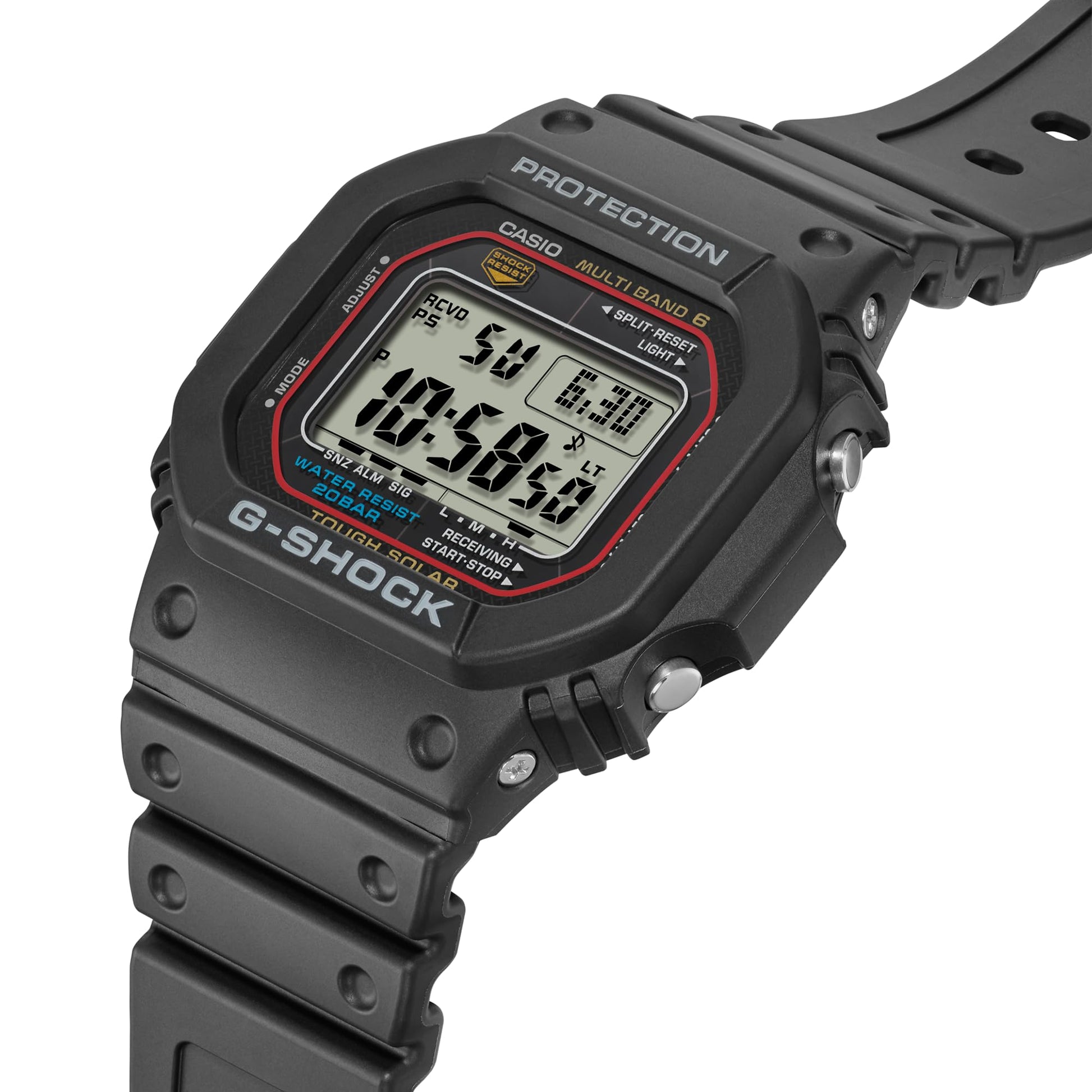 Casio G-Shock GWM5610-1 Men's Solar Black Resin Sport Watch - Available at All In One Marketplace Canada