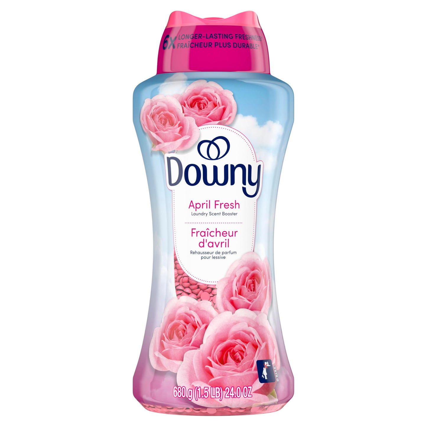 Downy April Fresh In-Wash Laundry Scent Booster Beads, laundry scent beads, Long-lasting Freshness, 680 Grams - Available at All In One Marketplace Canada
