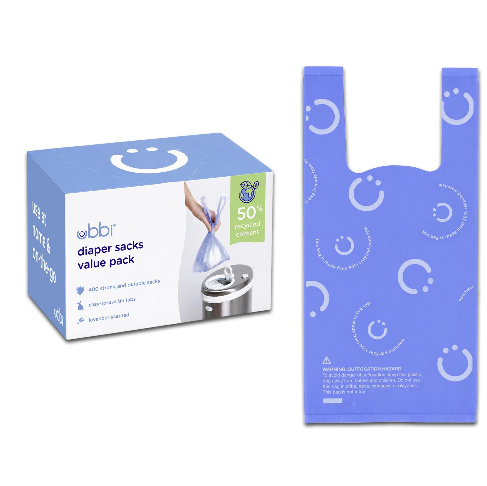 Ubbi Diaper Sacks, 400 ct Ubbi