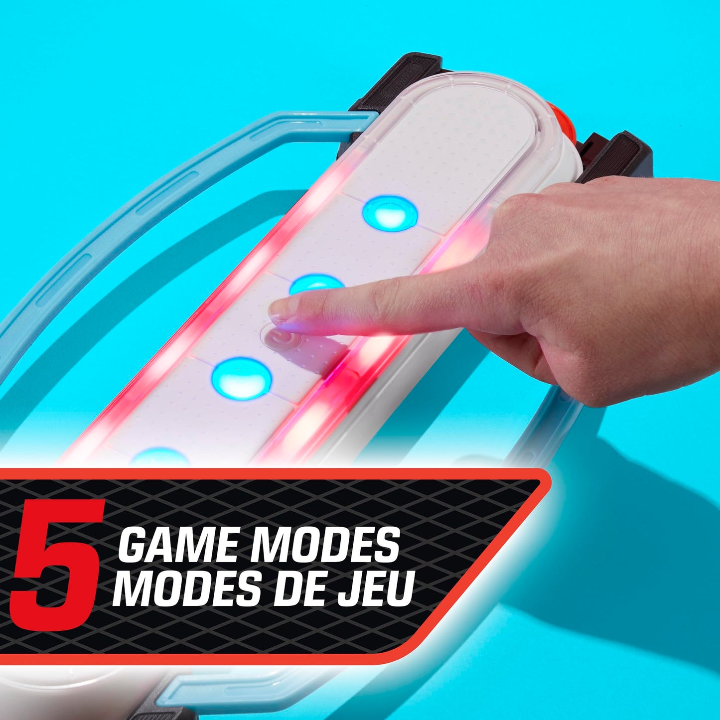 Hypershot Electronic Tabletop Hockey Game | 5 Games in 1 | Music, Lights, and Sounds | Ages 8 and Up | for 1 to 2 Players | Kids Board Games (English & French) Hasbro